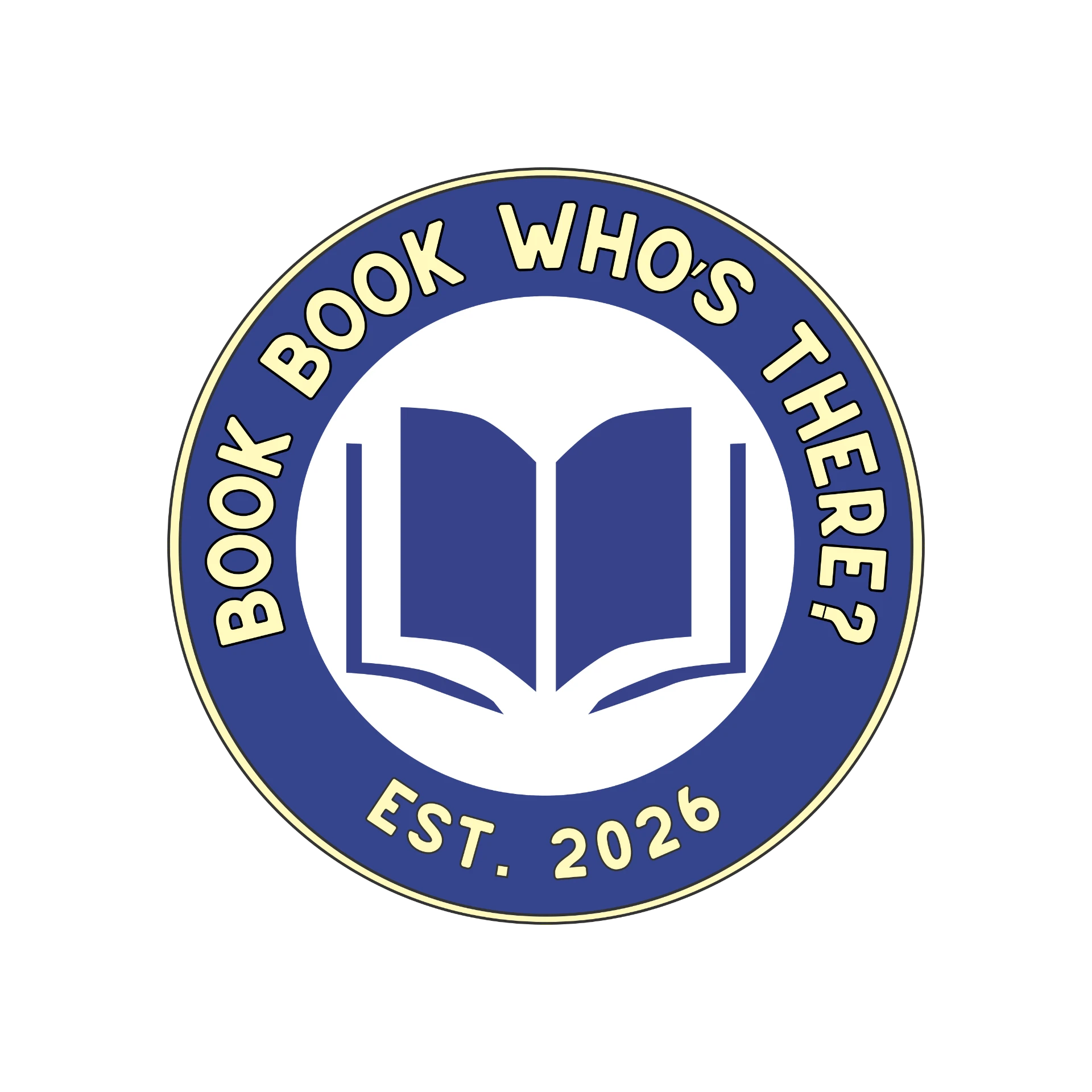 Book Book Who's There logo